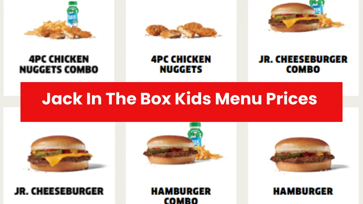 Jack In The Box Kids Menu Prices