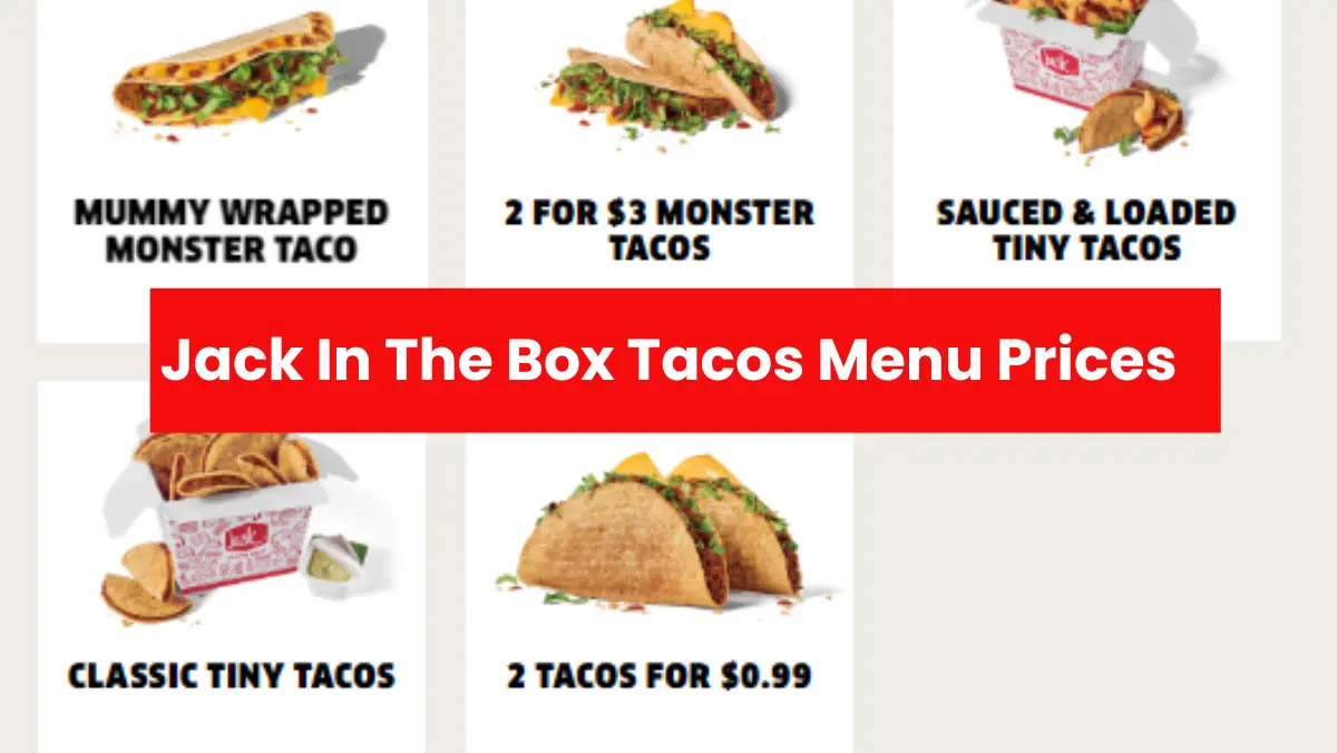 Jack In The Box Tacos Menu Prices